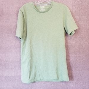 L.L. Bean Shirt Adult Small Green Tee Mens 1736